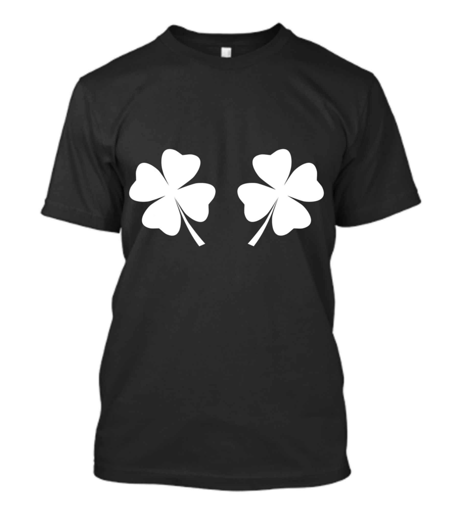 Clover Breasts Shamrock Pair For St Patricks And Pattys Day T-Shirt