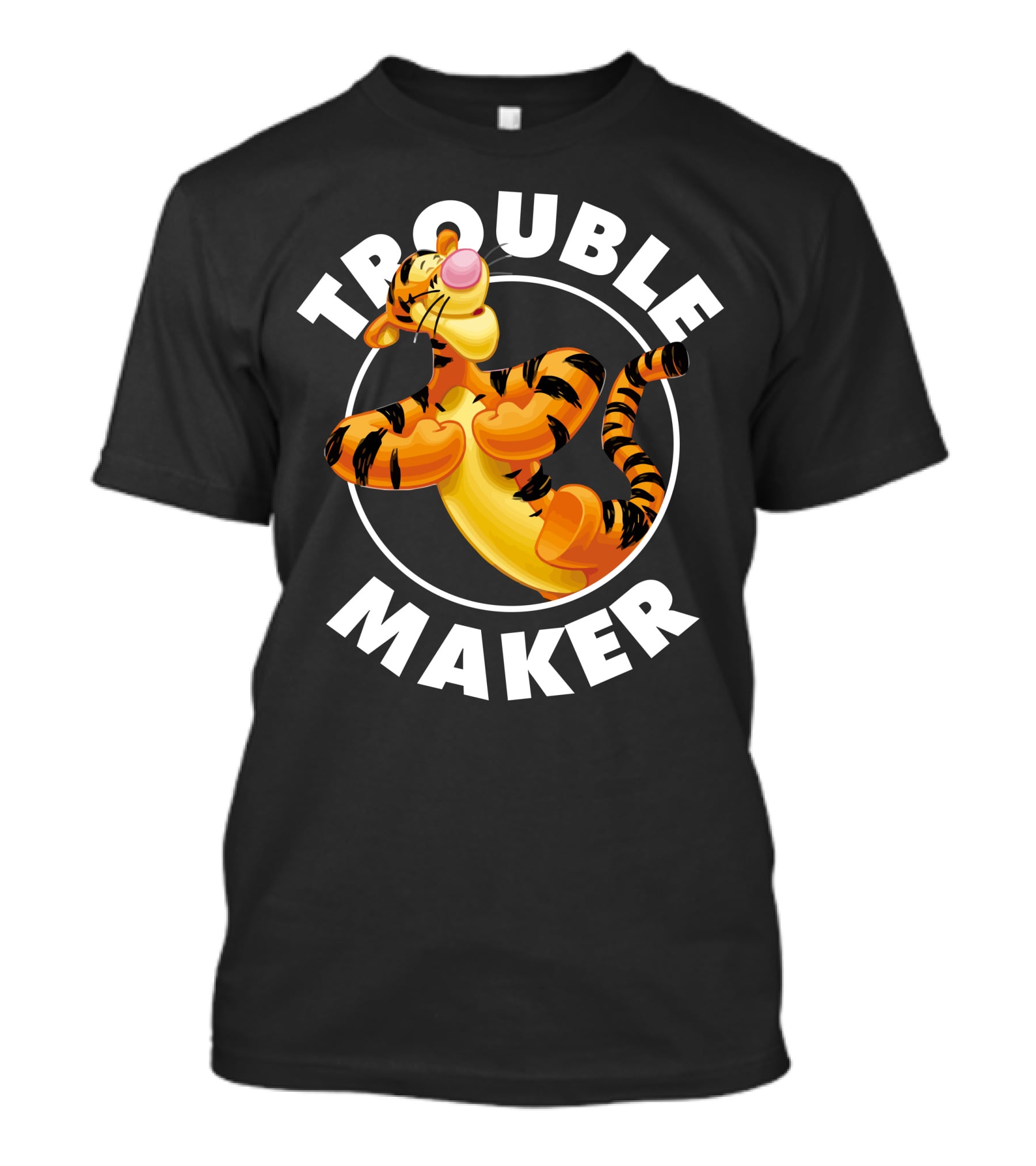 Tigger Trouble Maker Circle Pose Adventures T-Shirt
