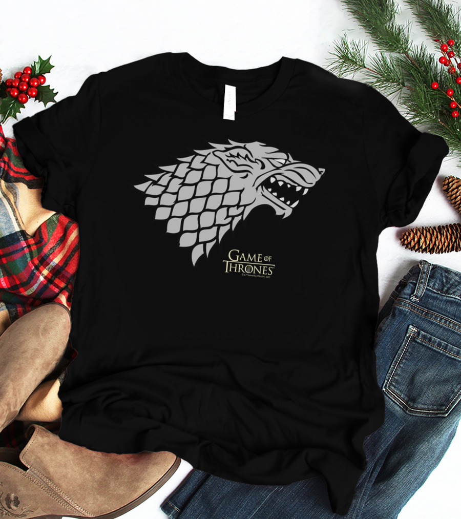 Game Of Thrones Direwolf Sigil Stark House HBO Merch T-Shirt