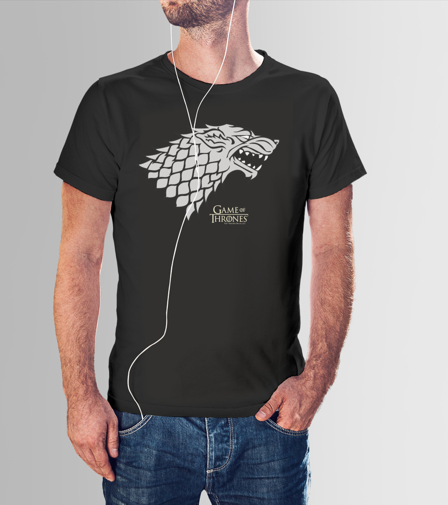 Game Of Thrones Direwolf Sigil Stark House HBO Merch T-Shirt