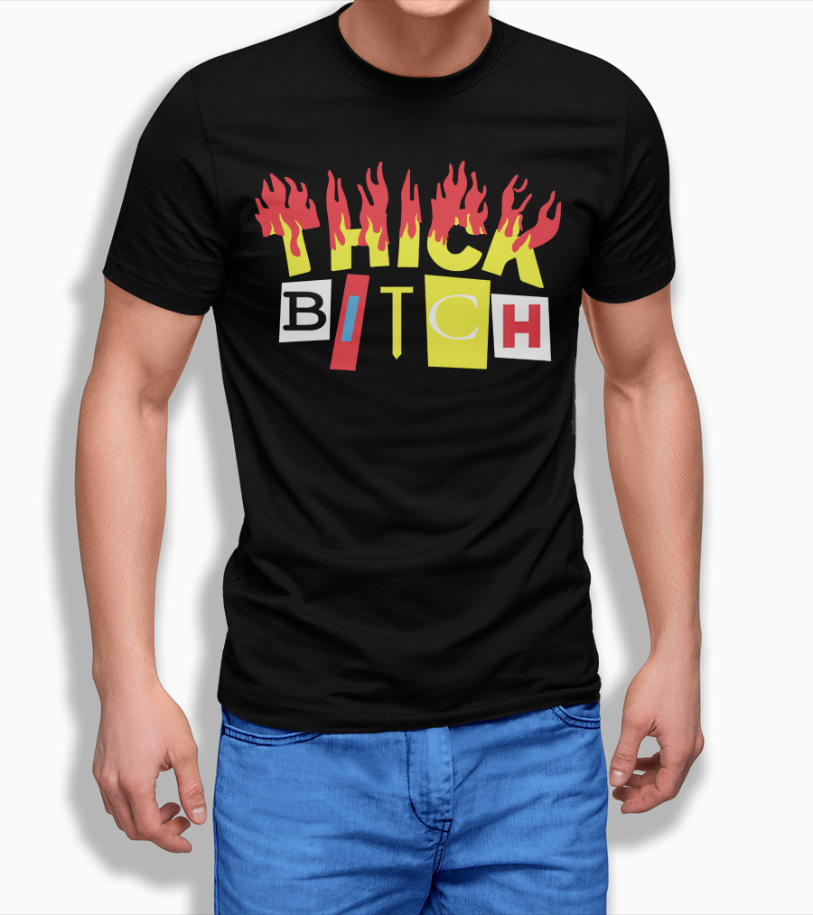 THICK BITCH Bebe Rexha Merch T-Shirt