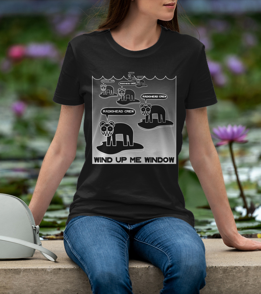 RADIOHEAD CREW WIND UP ME WINDOW T-Shirt