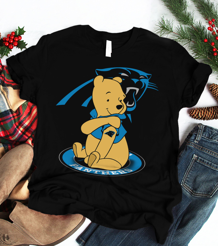 Pooh Panthers Carolina Logo Fusion T-Shirt
