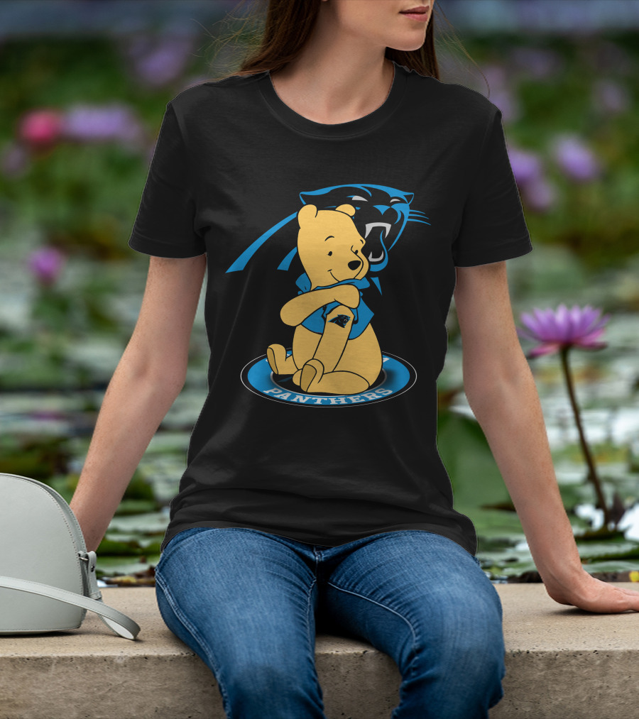 Pooh Panthers Carolina Logo Fusion T-Shirt