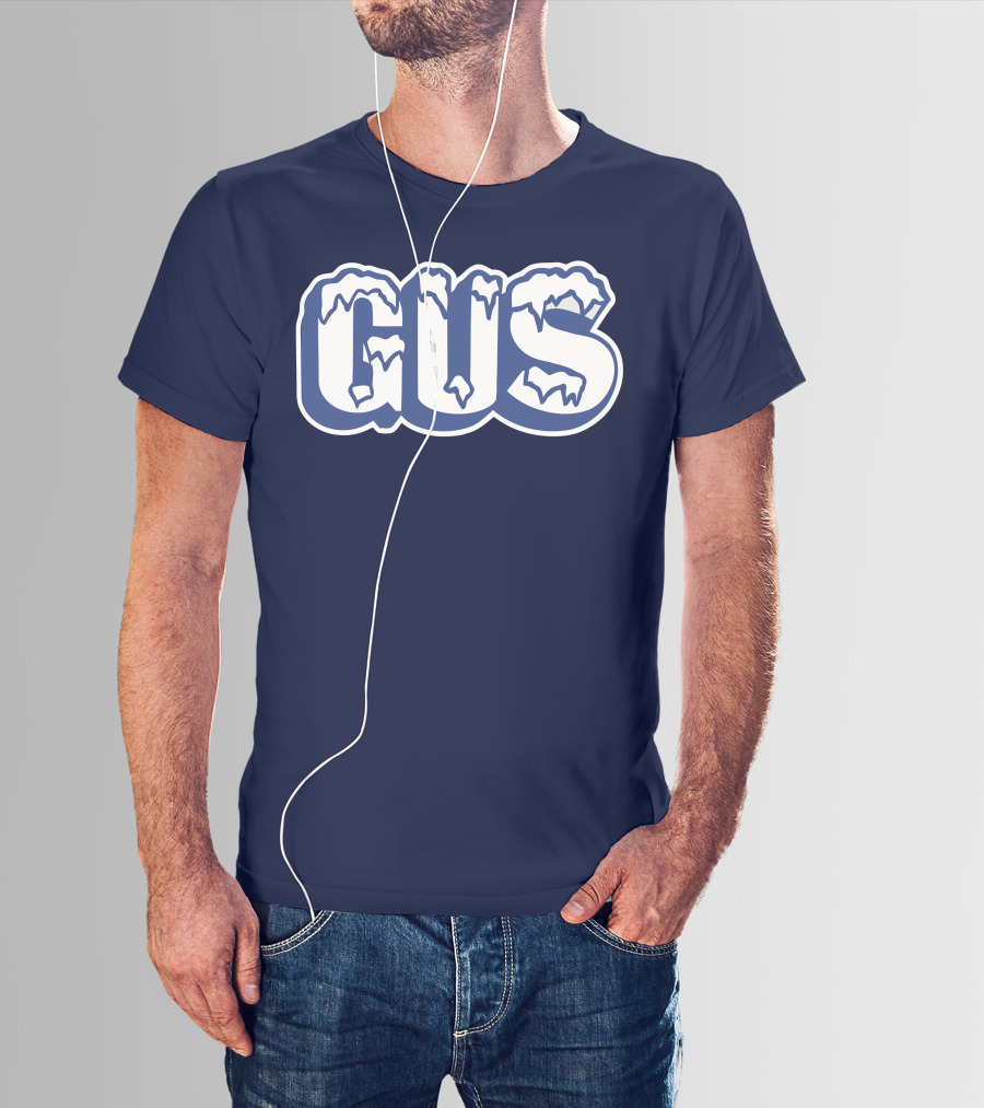 Gus Johnson Merch Ice Font T-Shirt