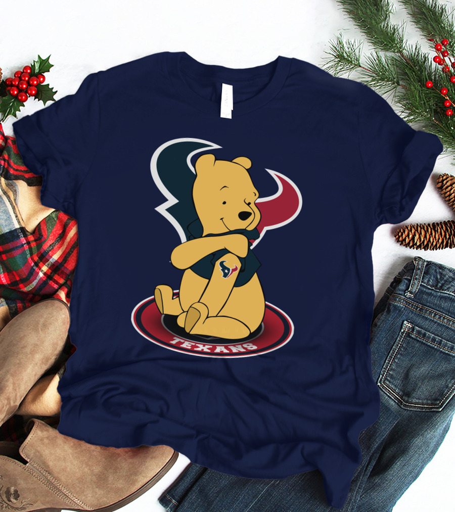 Houston Texans Winnie The Pooh Texans T-Shirt