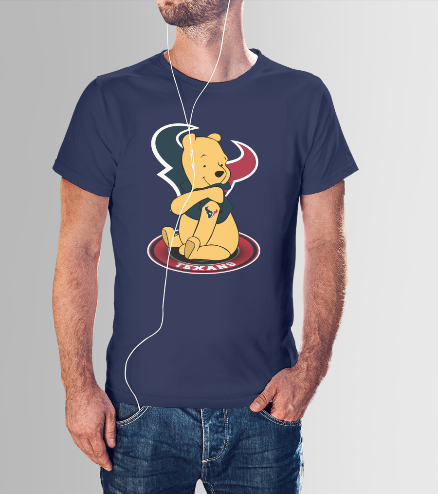 Houston Texans Winnie The Pooh Texans T-Shirt