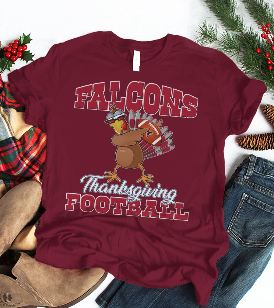 Falcons Thanksgiving Football T-Shirt