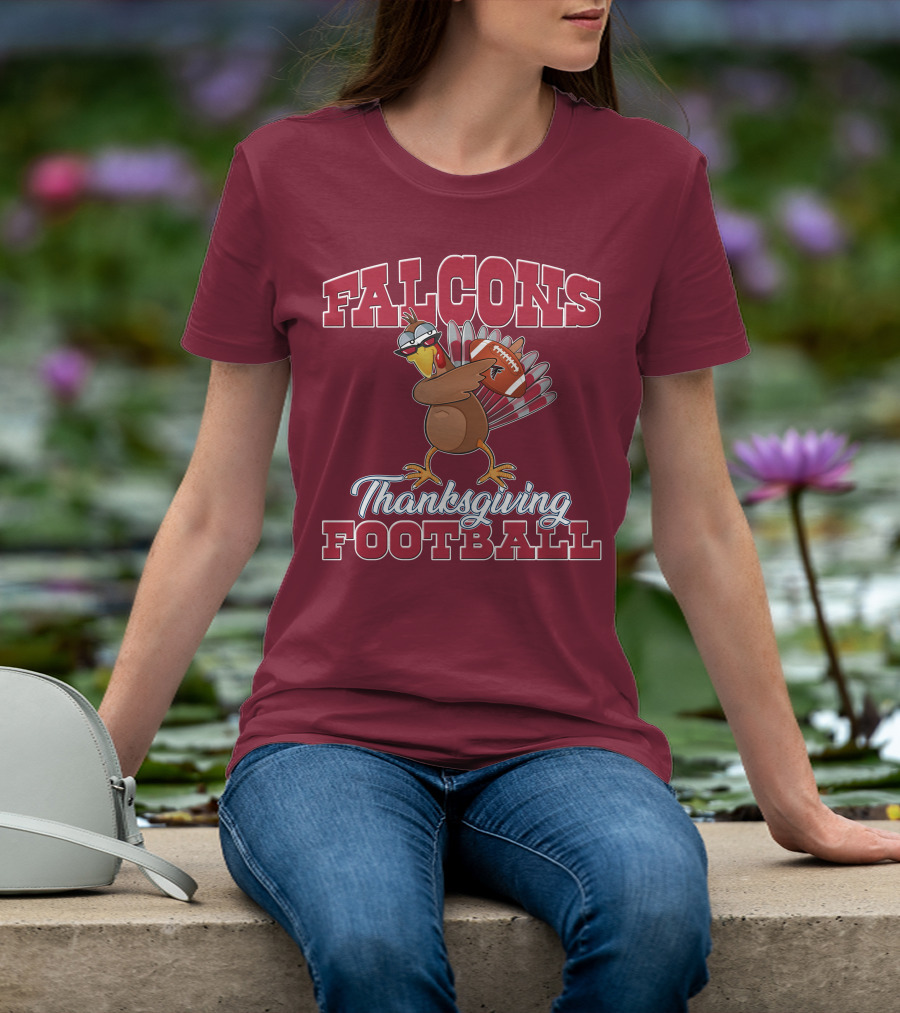 Falcons Thanksgiving Football T-Shirt