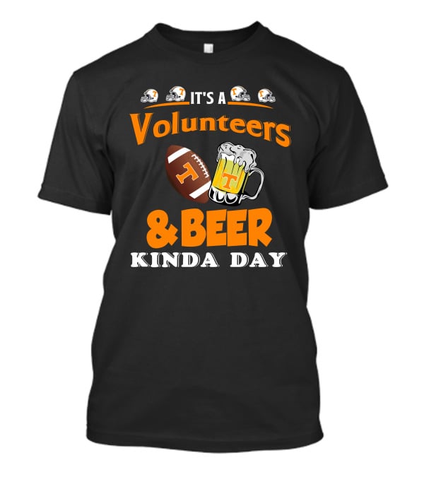 Tennessee Volunteers Football And Beer Day Celebrations T-Shirt