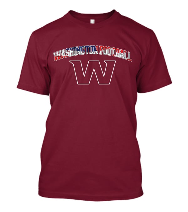 Washington Football American Flag W T-Shirt