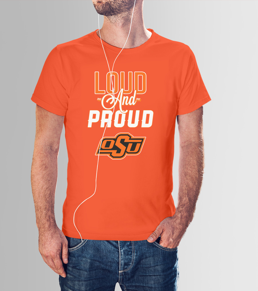 Loud And Proud OSU Oklahoma State Cowboys T-Shirt