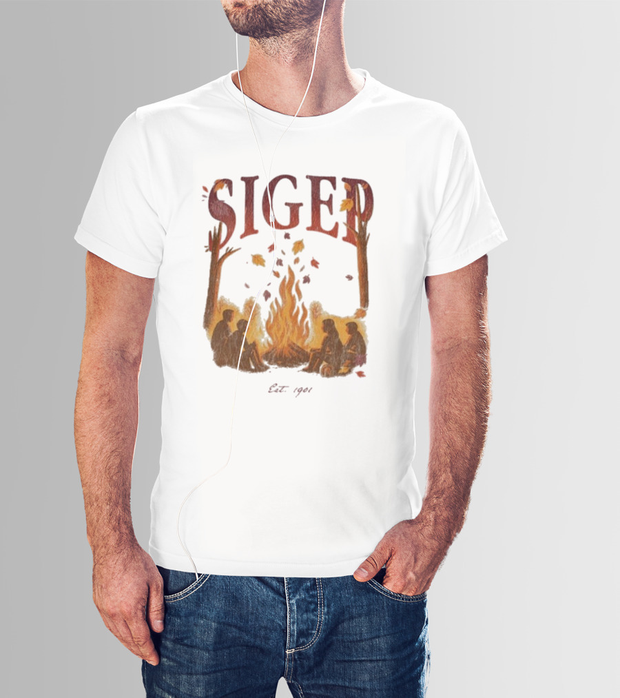 "SigEp Campfire Gathering Fall Est 1901" T-Shirt