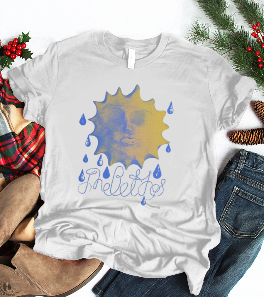 The Beths Sad Sunshine Blue Tears Yellow Face T-Shirt