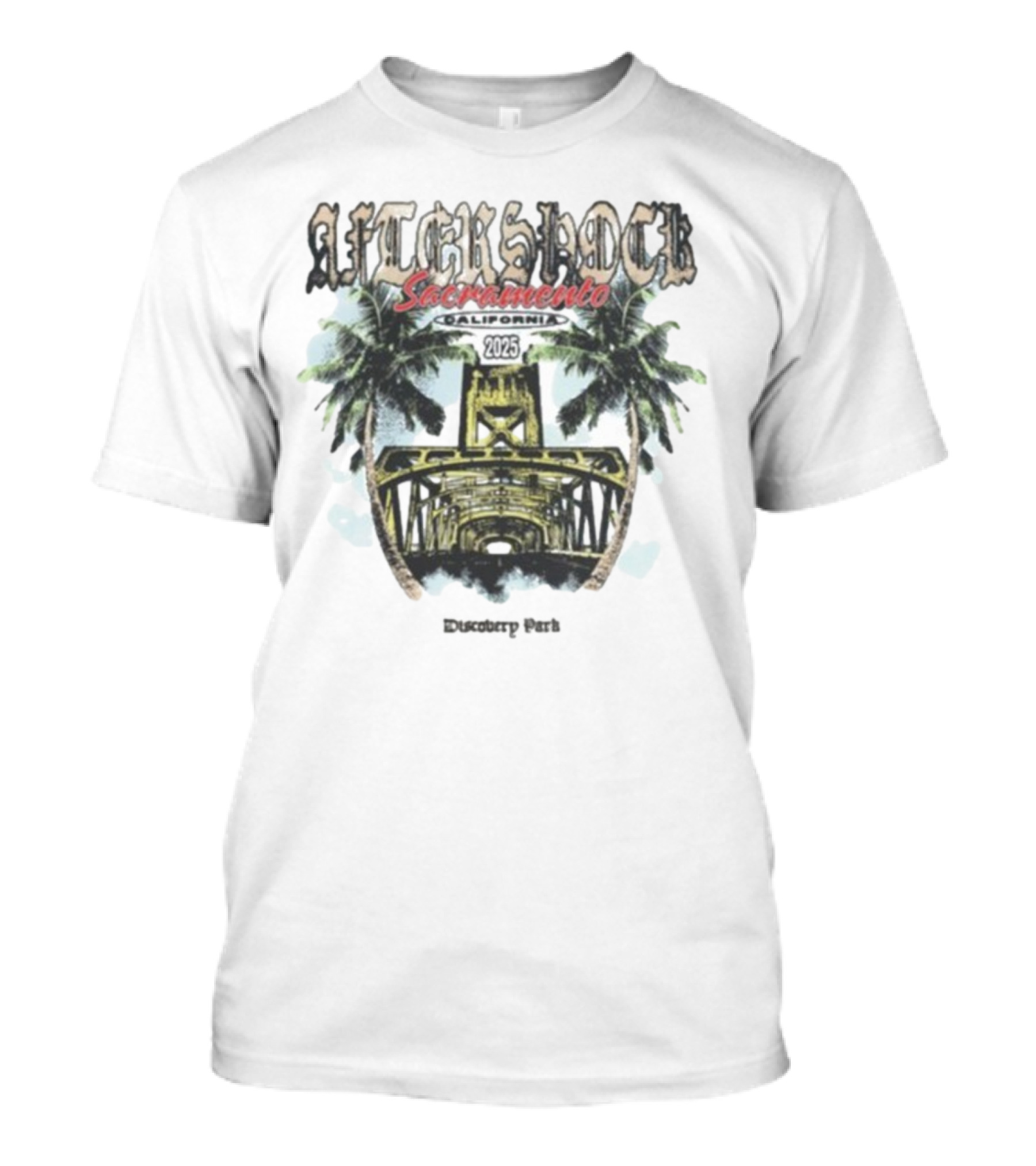 Aftershock Festival Sacramento California 2025 October Discovery Park T-Shirt