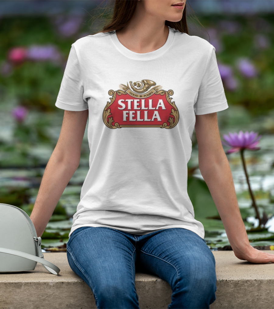 Good Fellas Stella Fella Horn Emblem T-Shirt
