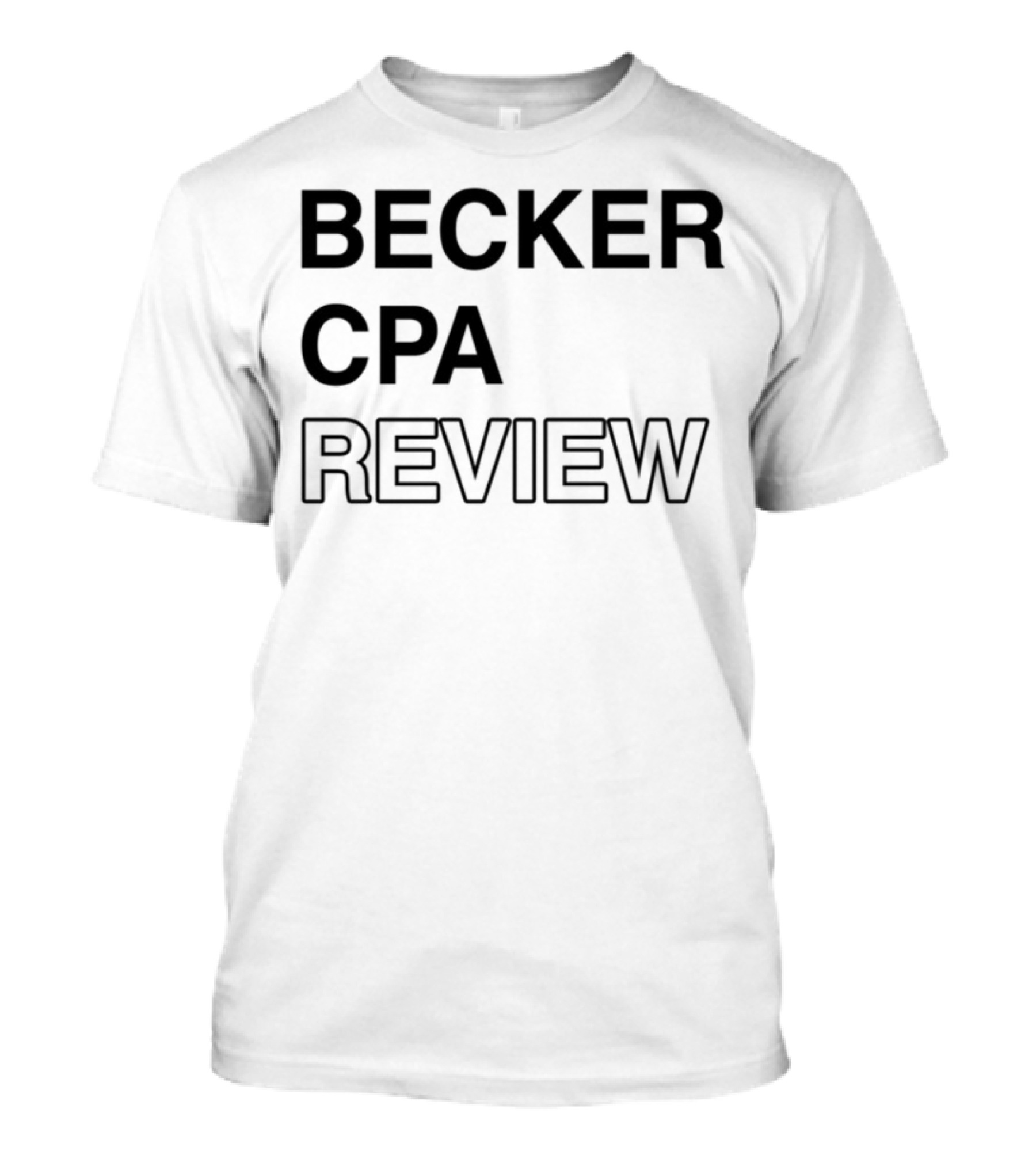 Becker CPA Review T-Shirt