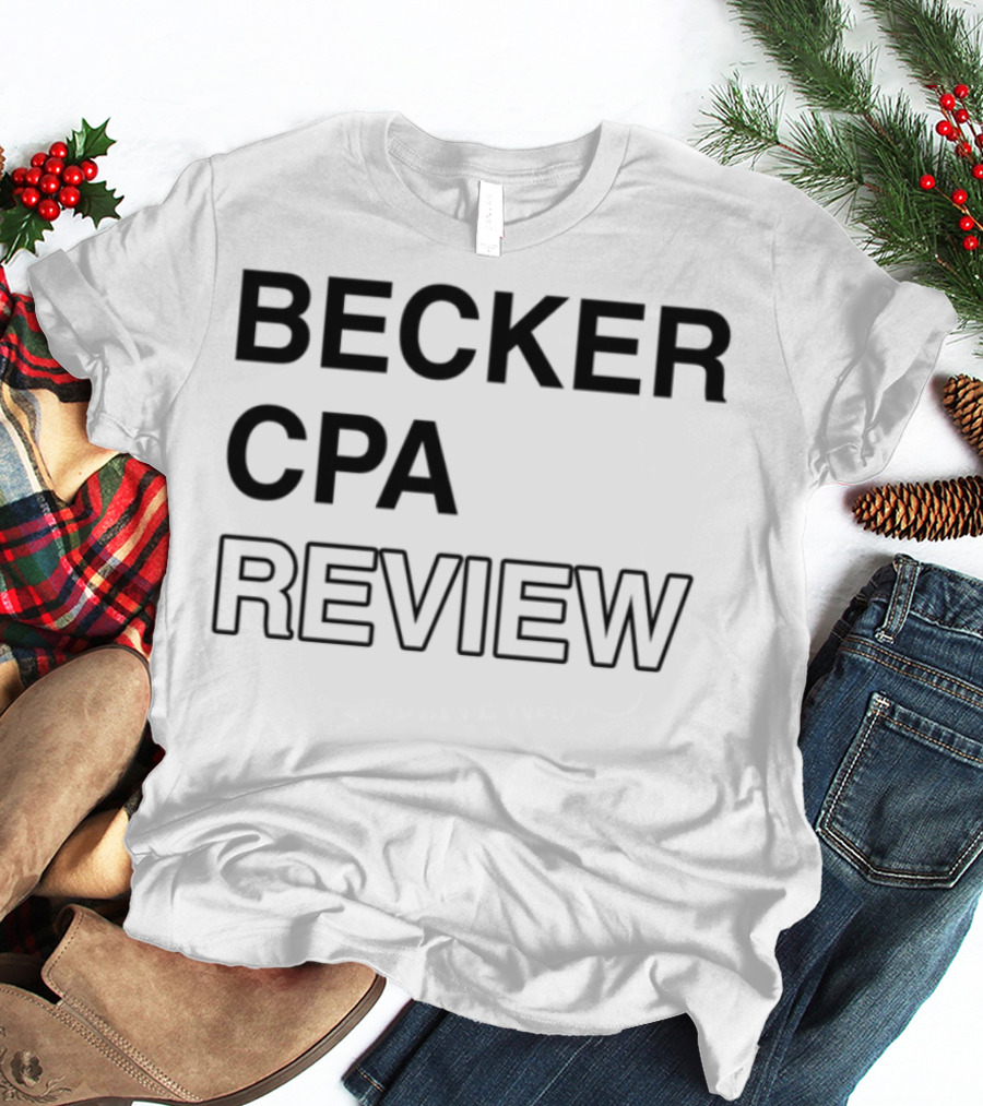 Becker CPA Review T-Shirt