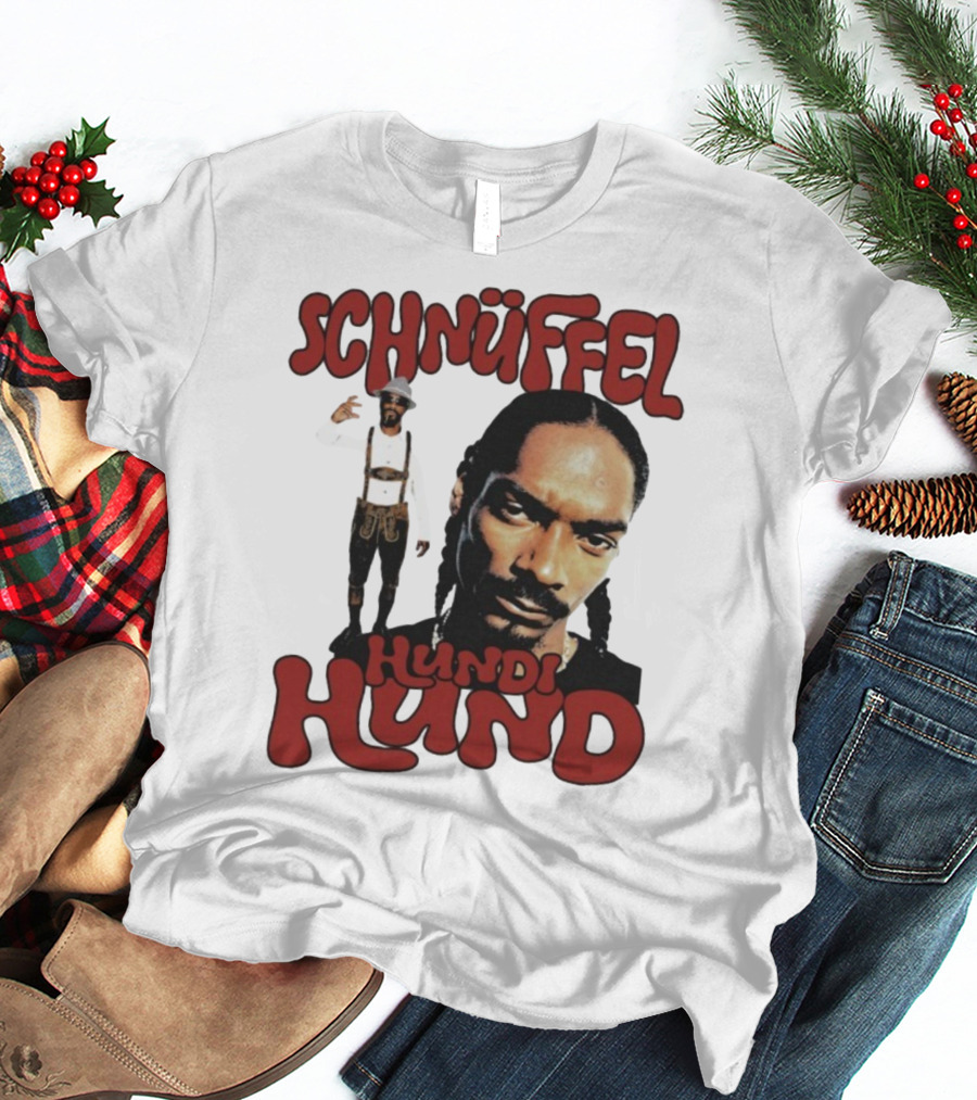 Snoop Dogg Schnüffel Hundi Hund German Style T-Shirt