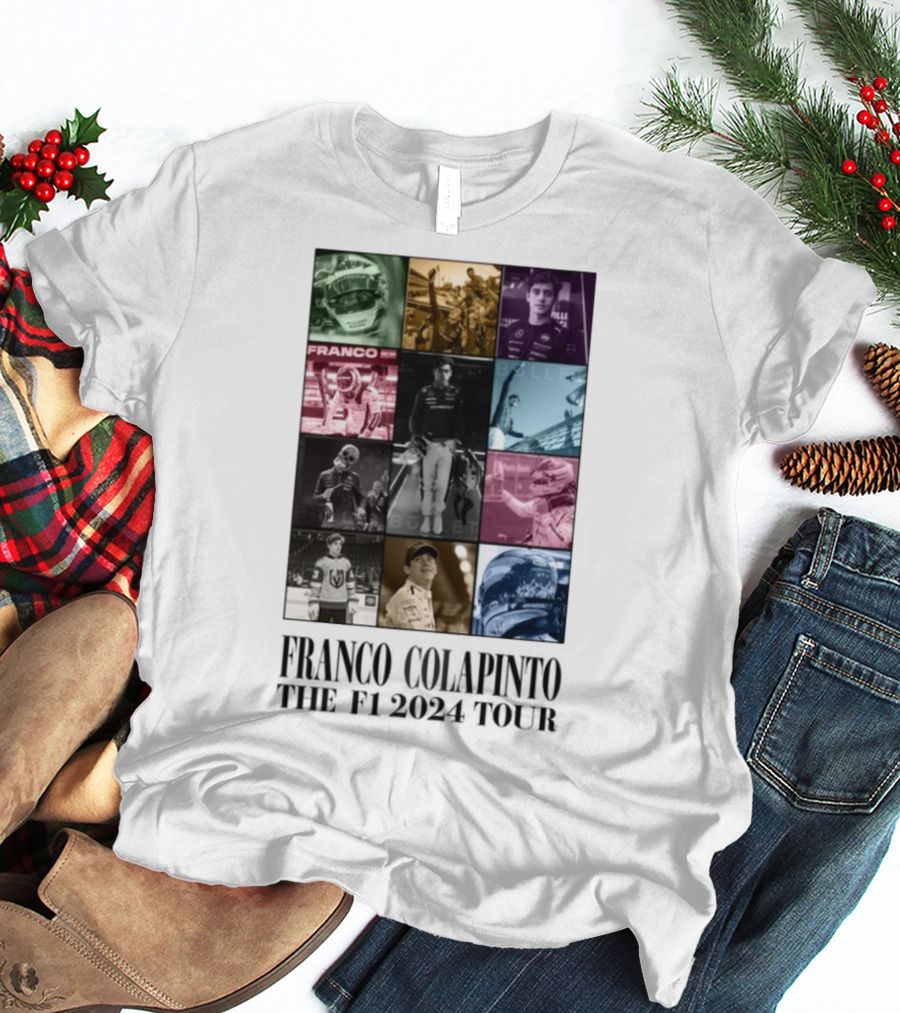 Franco Colapinto Bullet Racing F1 2024 Tour T-Shirt