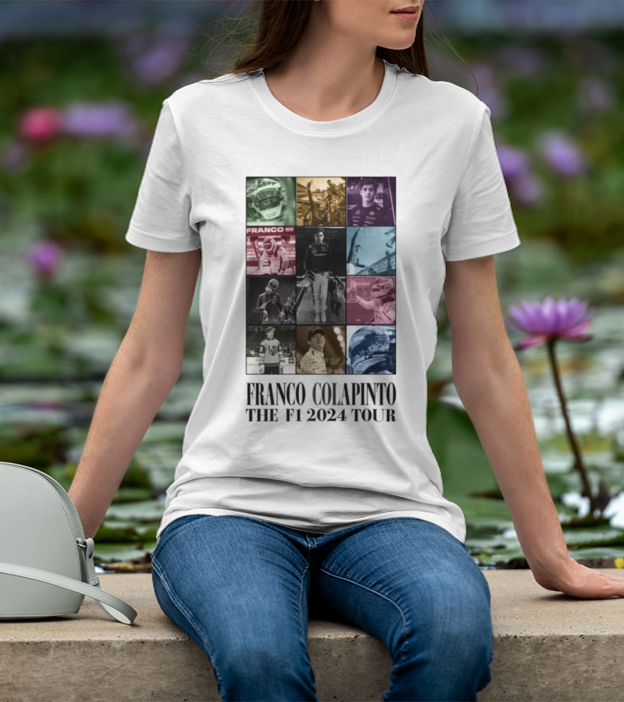 Franco Colapinto Bullet Racing F1 2024 Tour T-Shirt