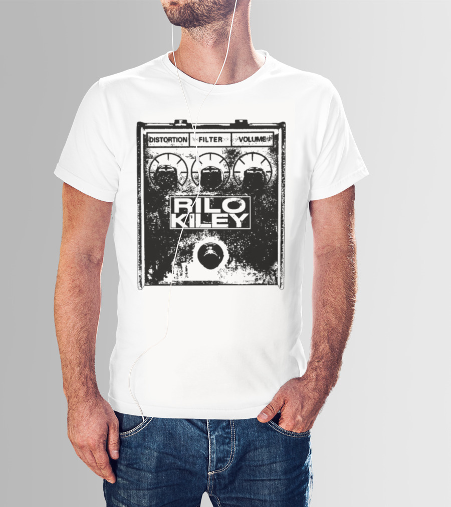 Rilo Kiley Pedal Distortion Filter Voltage T-Shirt