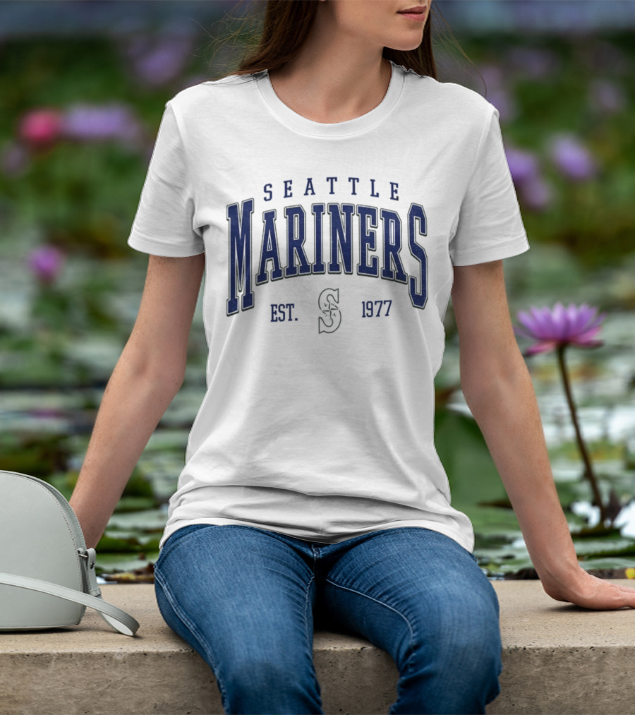 Seattle Mariners Est 1977 Vintage MLB Baseball T-Shirt