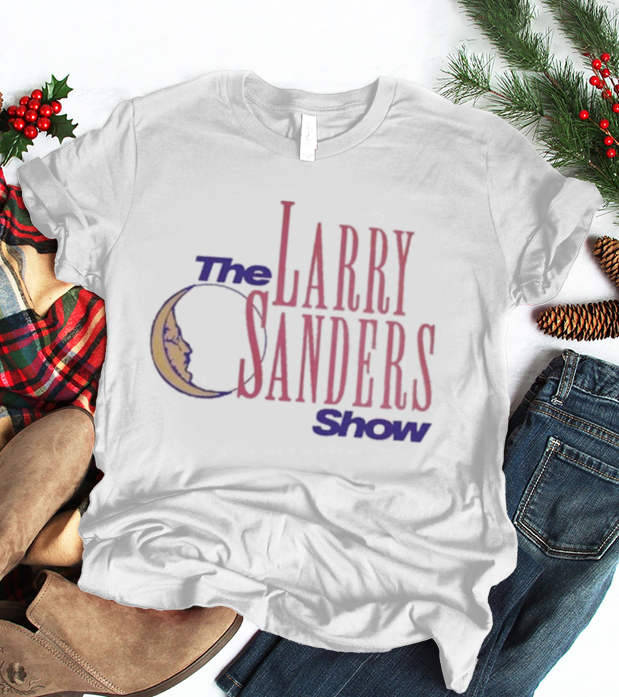 The Larry Sanders Show Crescent Moon Logo T-Shirt
