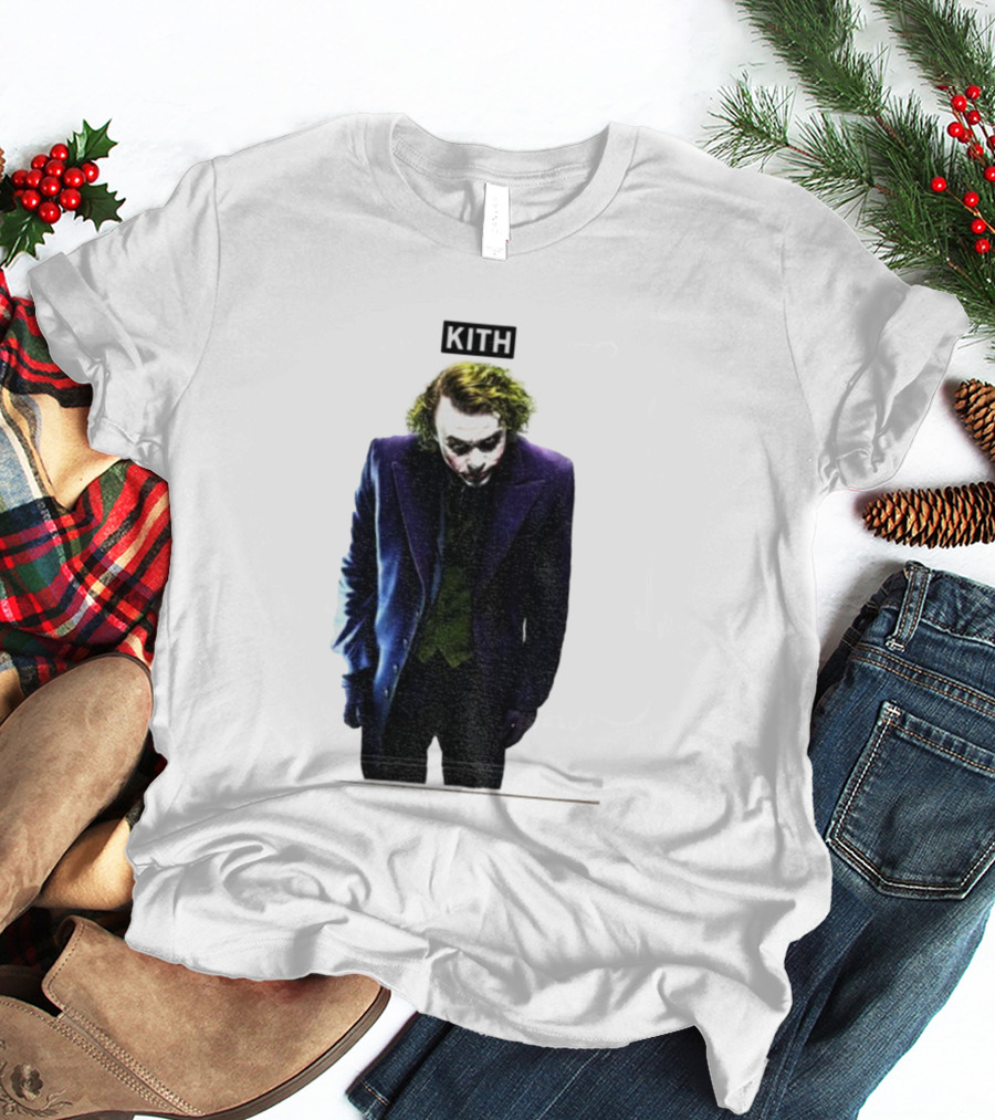 Dodgers Batman Kith Joker Collaboration T-Shirt