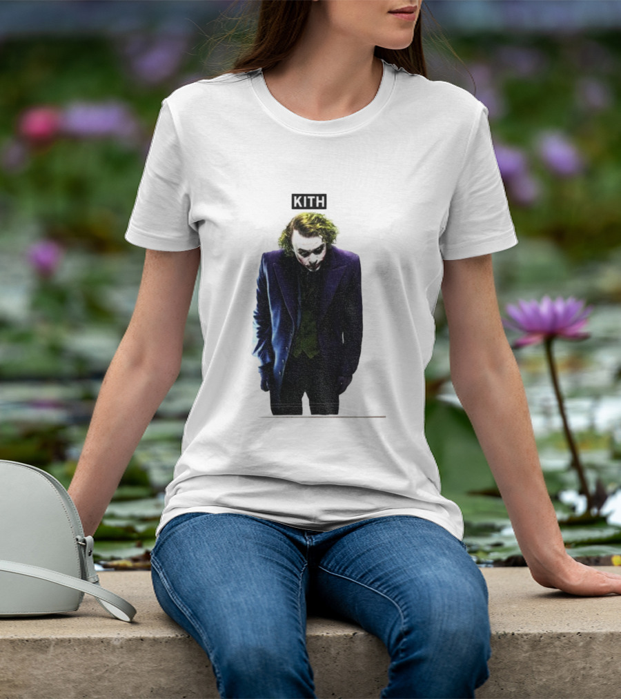 Dodgers Batman Kith Joker Collaboration T-Shirt