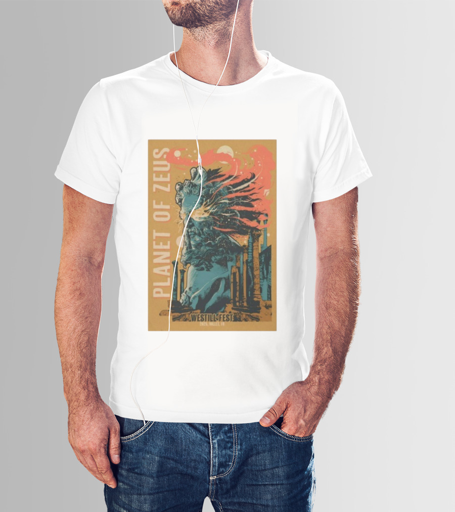 Planet Of Zeus Westill Fest 2025 Vallet France T-Shirt