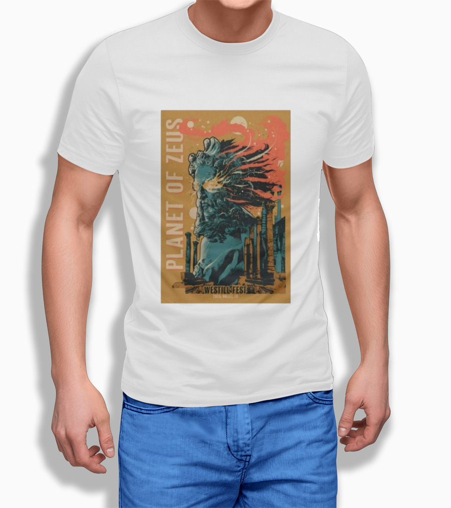 Planet Of Zeus Westill Fest 2025 Vallet France T-Shirt