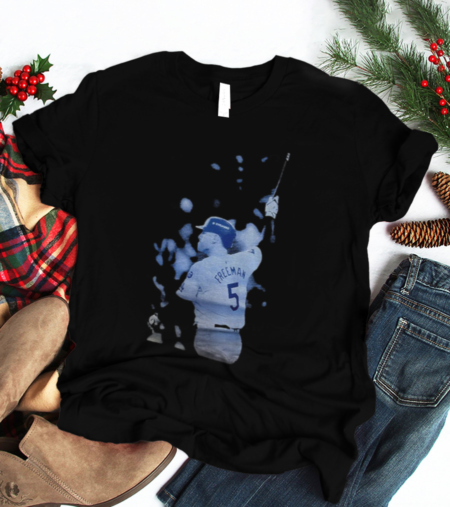 Freddie Freeman Los Angeles Dodgers MLB Baseball World Series 2025 T-Shirt