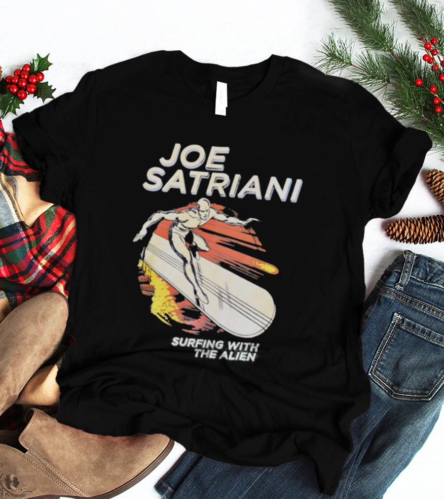 Joe Satriani Surfing With The Alien Cover Art T-Shirt
