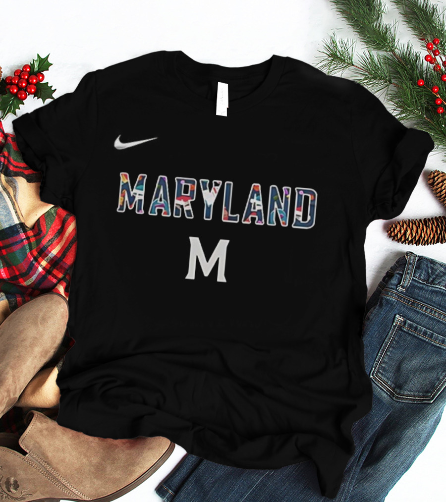 Maryland Terrapins Teach Love Inspire 2025 Nike T-Shirt