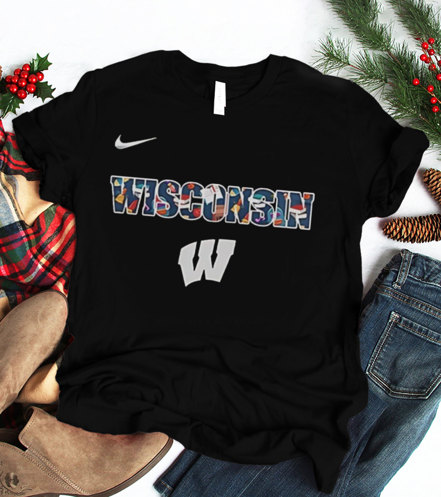Nike Wisconsin W Badgers Teacher Teach Love Inspire Appreciation 2025 T-Shirt