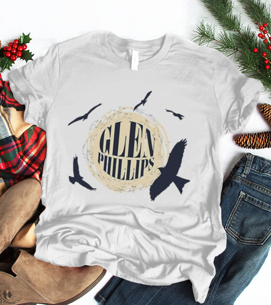 Glen Phillips Birds Of Prey Soaring Silhouettes T-Shirt
