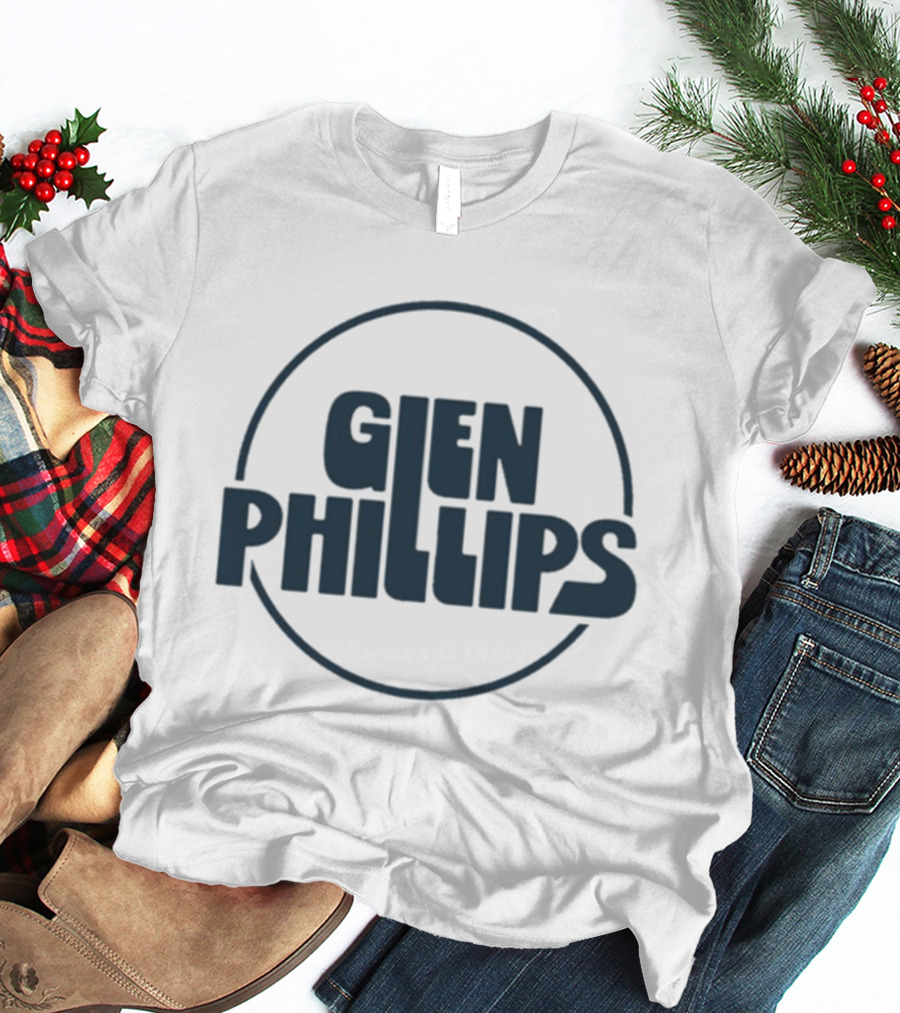 Glen Phillips Retro Circle Design T-Shirt