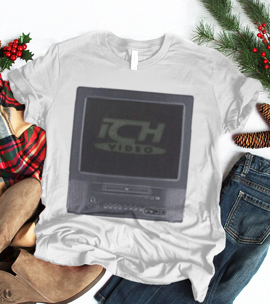 ICHpig Vintage TV Screen Iconic Design T-Shirt