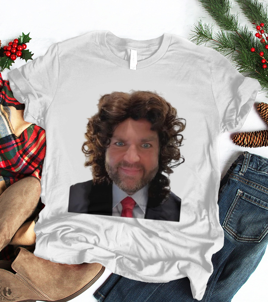 JD Vance Wavy Hair Humor Halloween T-Shirt