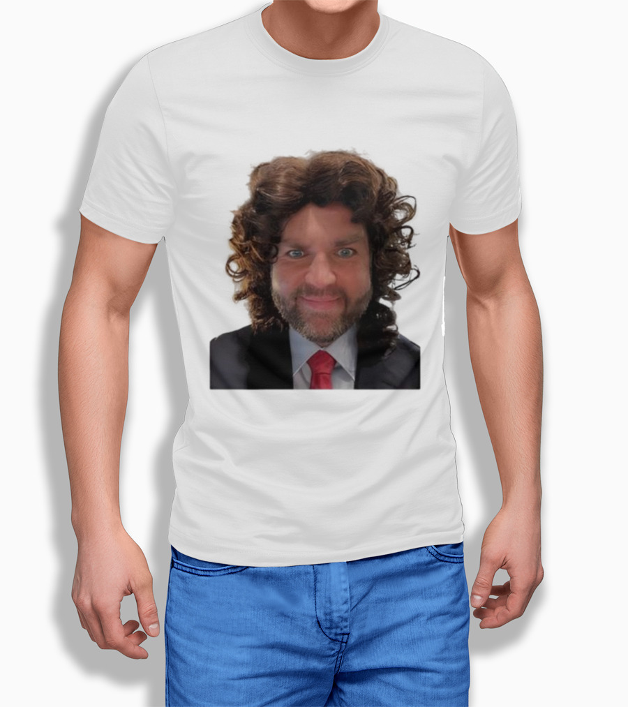 JD Vance Wavy Hair Humor Halloween T-Shirt