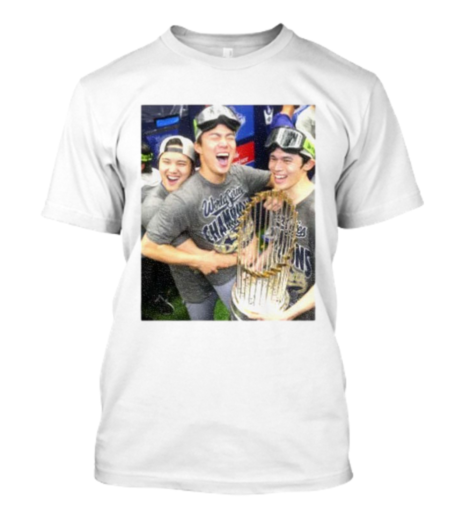 Los Angeles Dodgers World Series Champions 2025 Celebration Moment T-Shirt