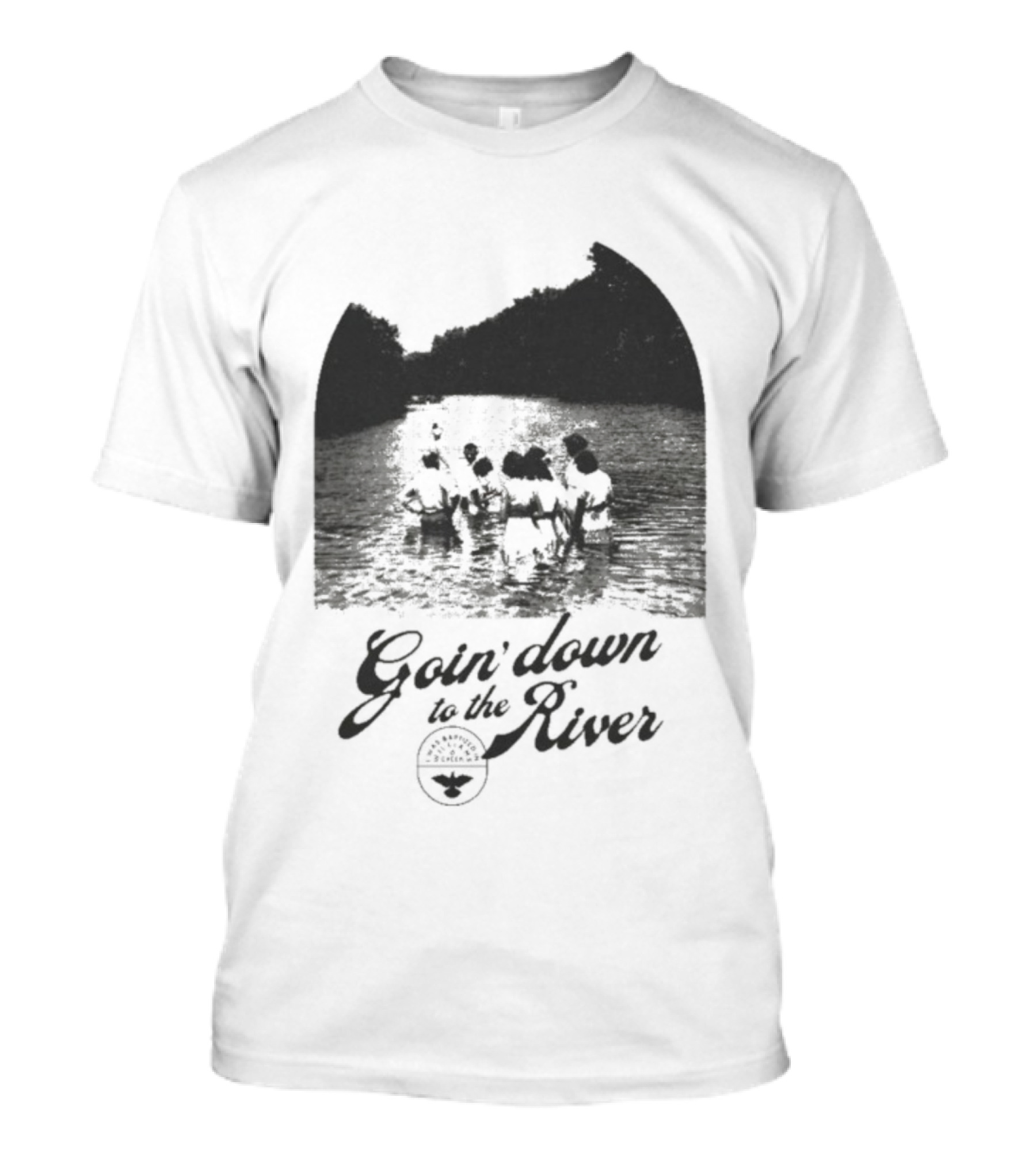 Goin' Down To The River Baptism Scene T-Shirt