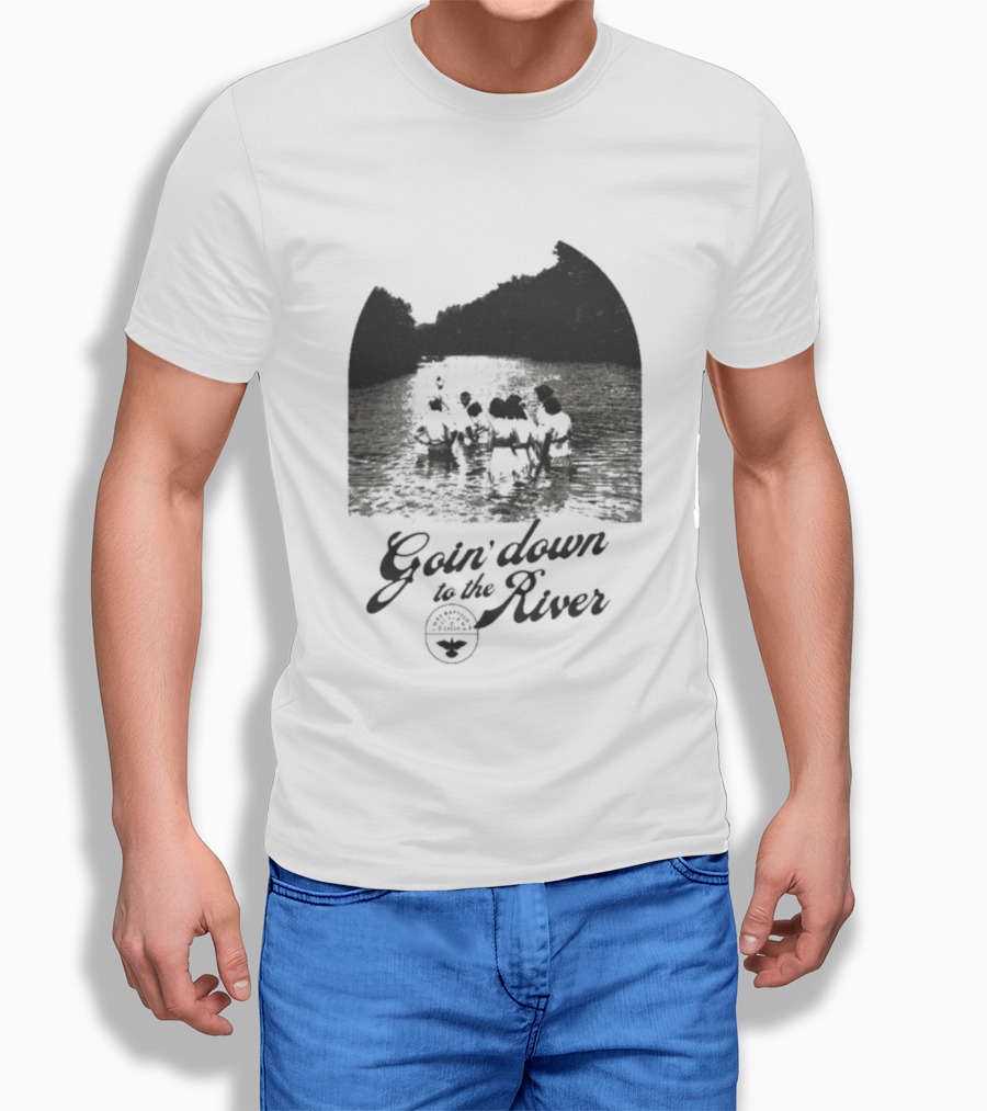 Goin' Down To The River Baptism Scene T-Shirt