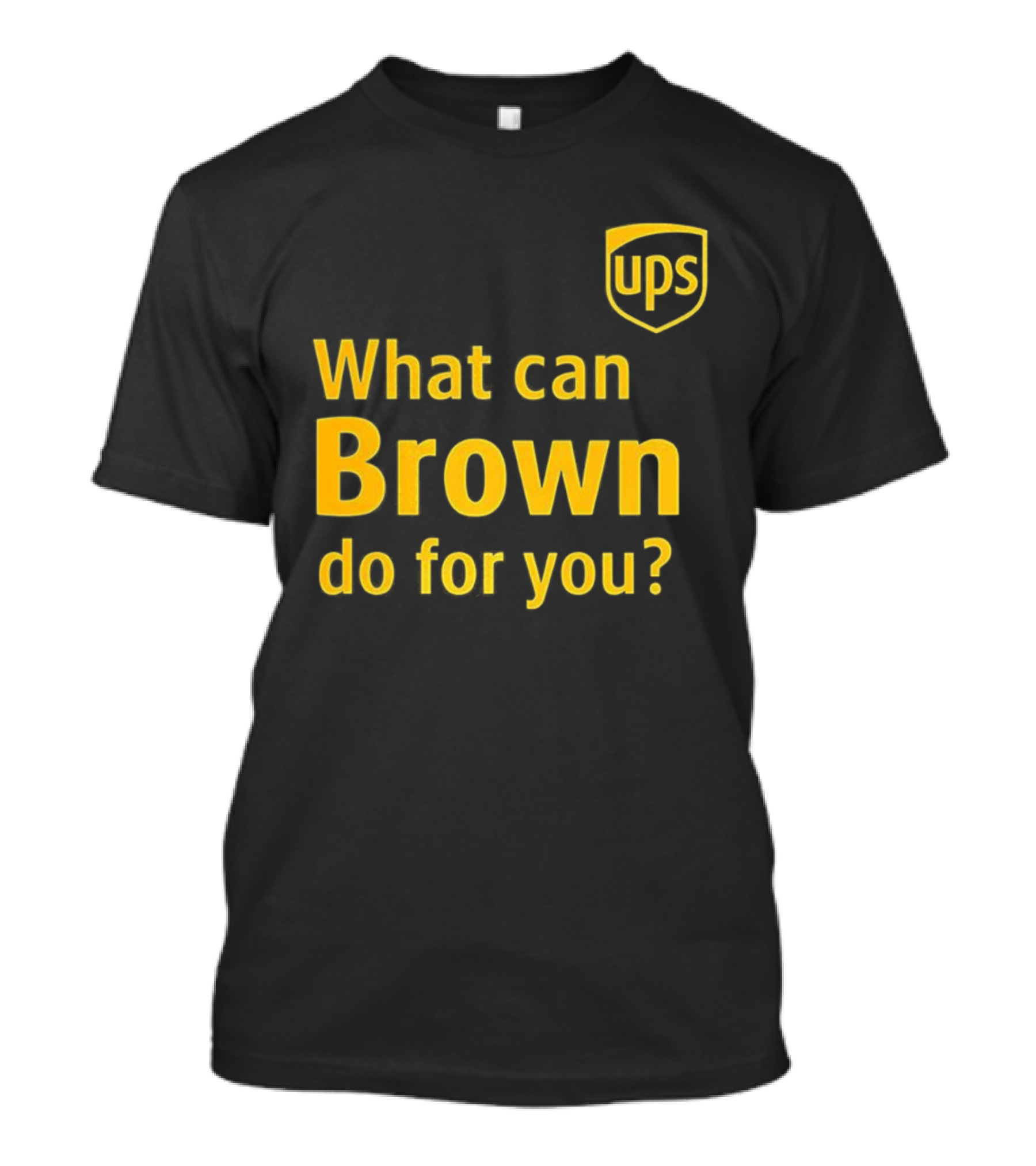 UPS What Can Brown Do For You? T-Shirt
