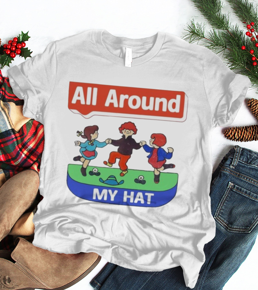 All Around My Hat Dancing Trio Art T-Shirt