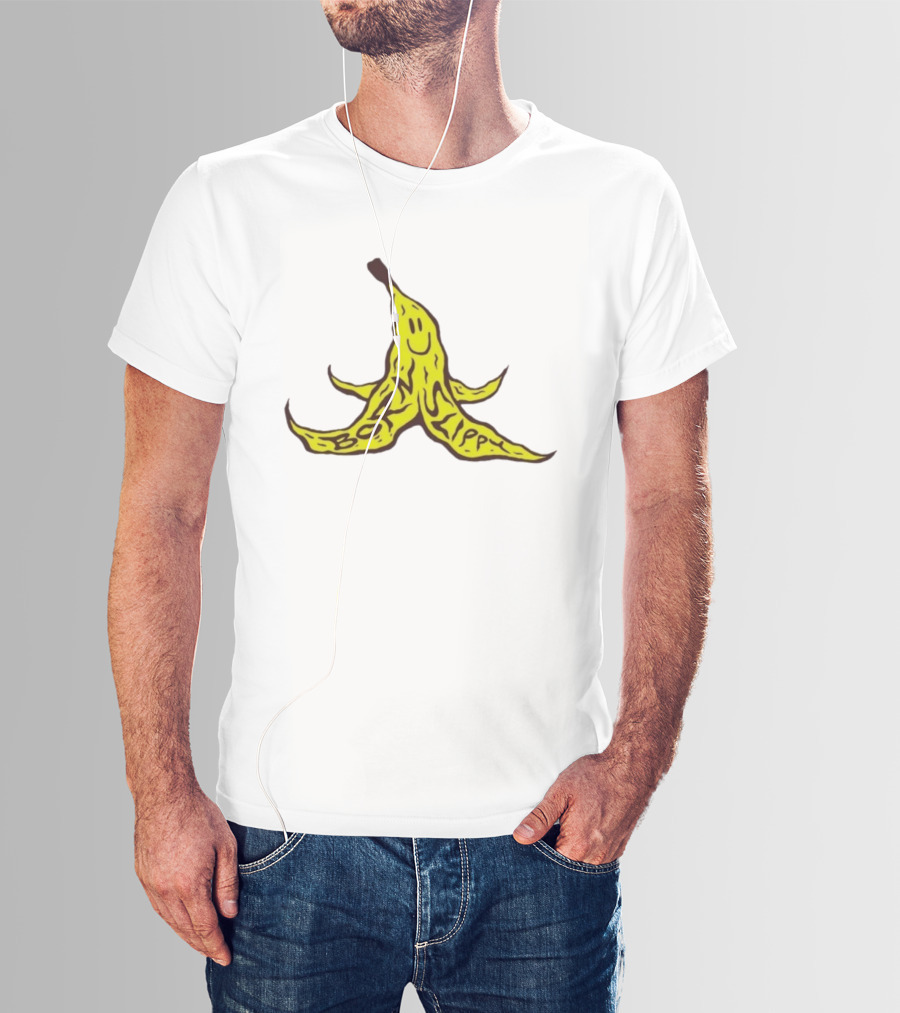 Born Slippy Banana Happy Face Icon Nostalgia T-Shirt