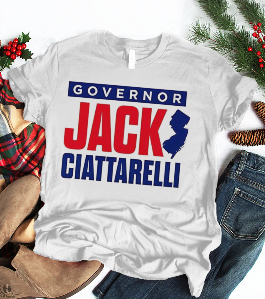 Governor Jack Ciattarelli 2025 New Jersey Campaign T-Shirt