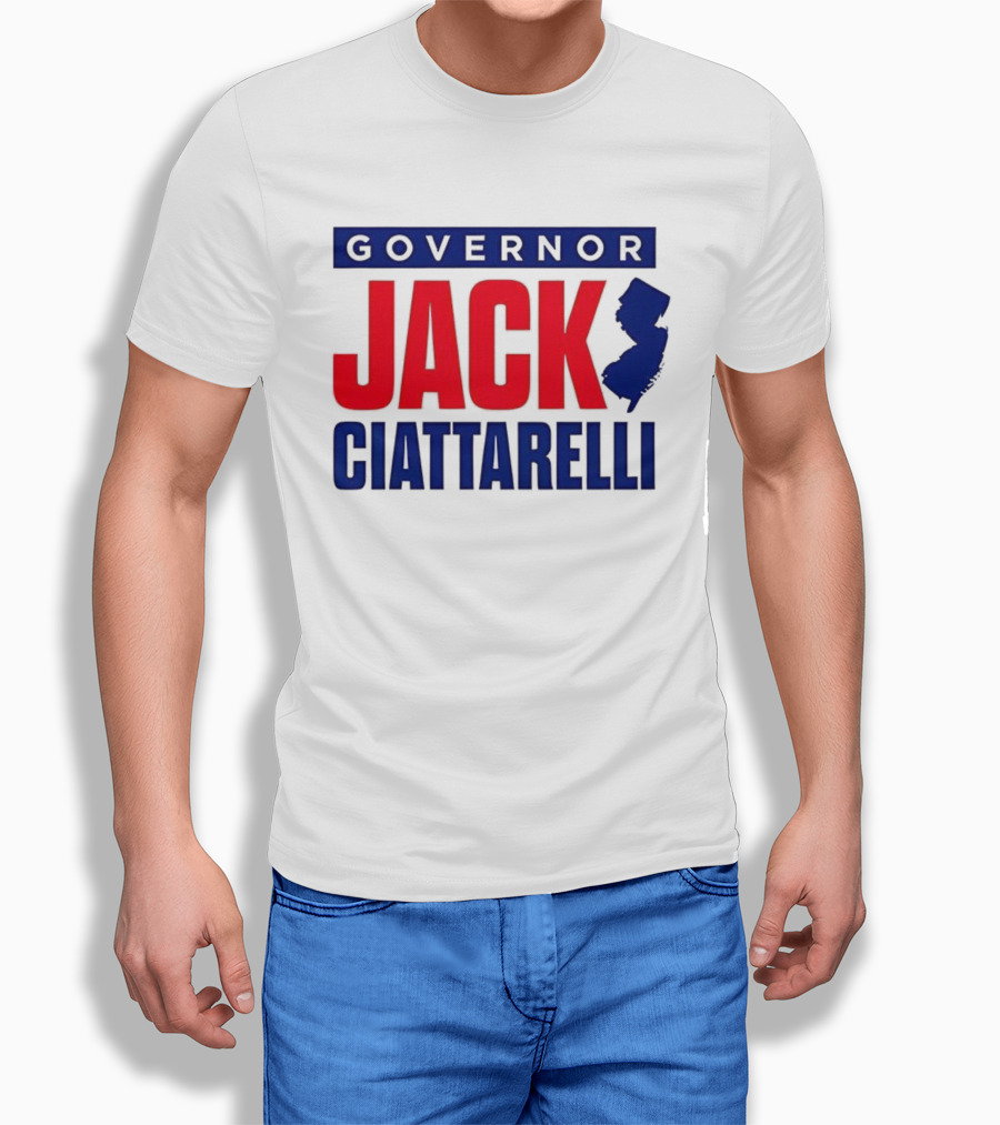 Governor Jack Ciattarelli 2025 New Jersey Campaign T-Shirt