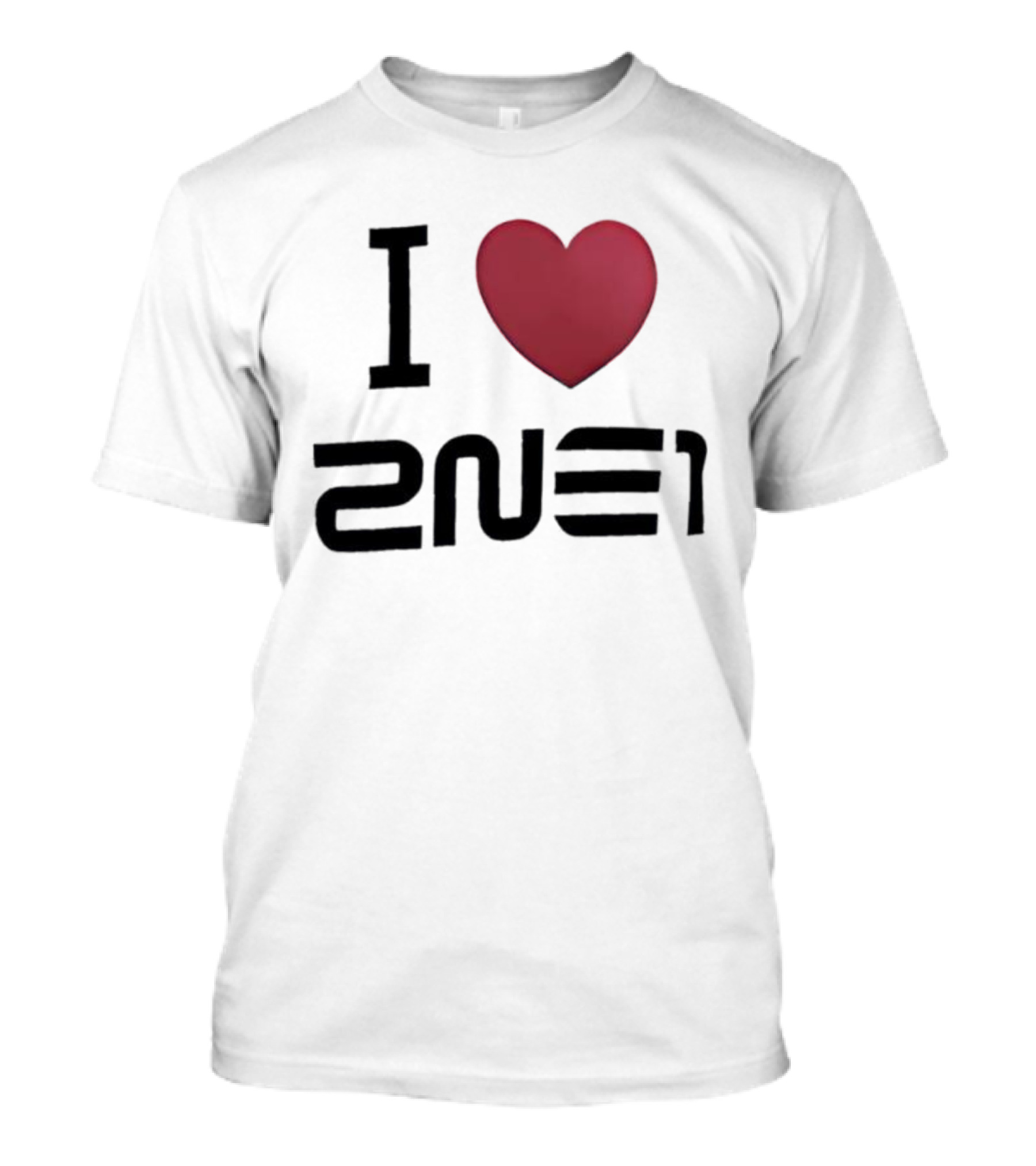 I Love 2NE1 K-pop Legend Iconic South Korean Girl Group T-Shirt